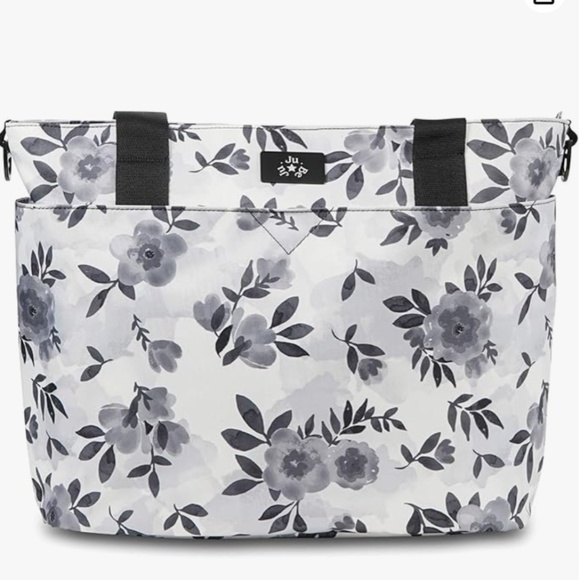 JuJuBe Encore Tote Travel Diaper Bag in Watercolor Ice - Picture 1 of 13